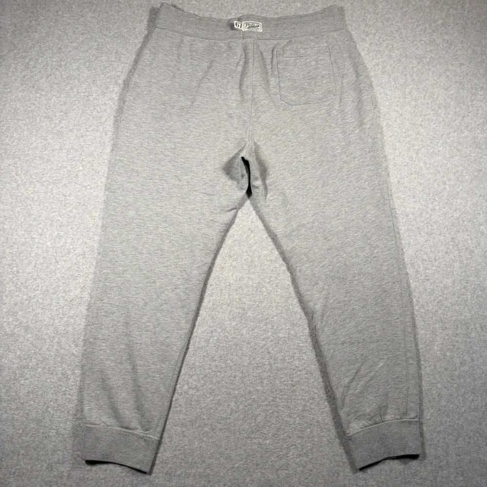 Polo Ralph Lauren Sweatpants Mens XL Gray Fleece Logo Joggers Pants Spellout